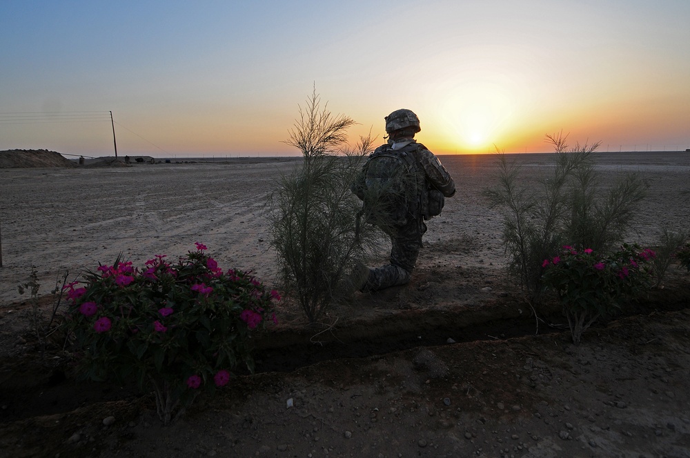 1st Brigade Combat Team, 101st Airborne Division Soldiers air assault into Iraqi village