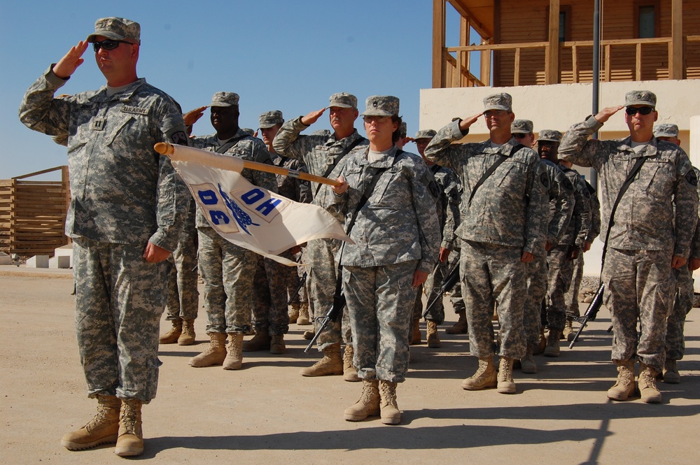 Tennessee Guardsmen Don Combat Patches