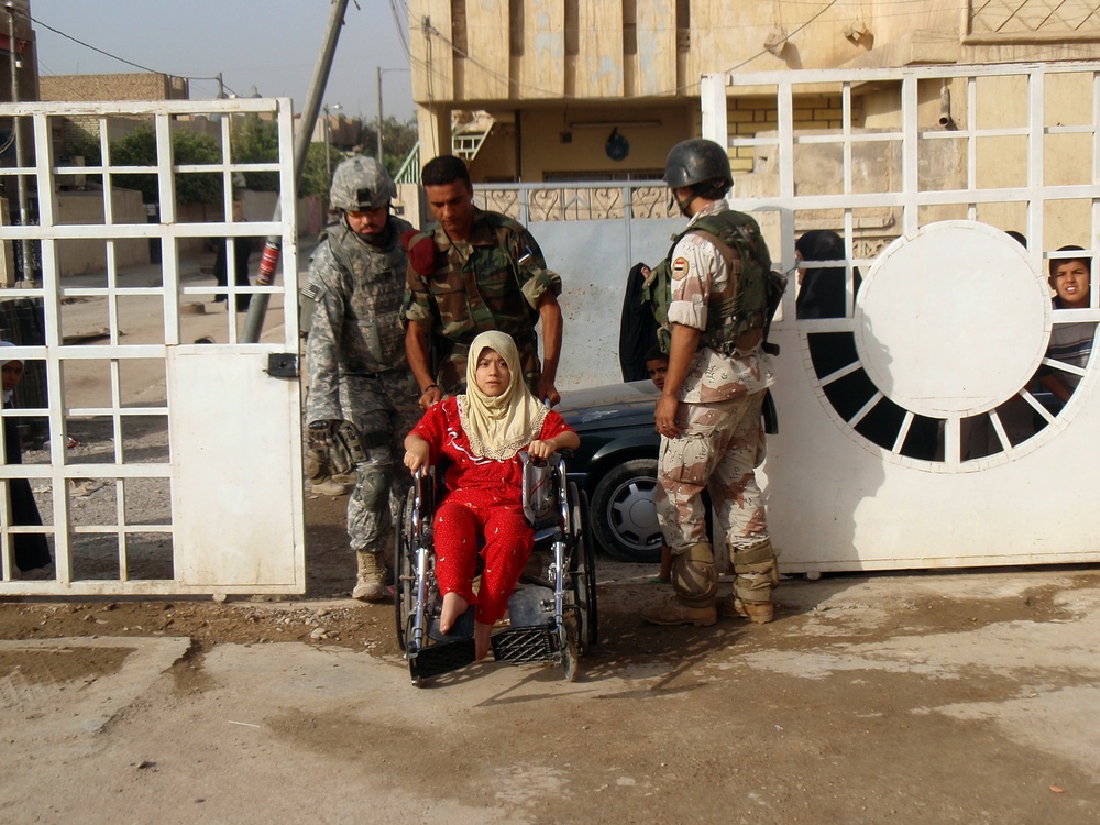 Iraqi army takes lead in largest medical event in Ghazaliyah