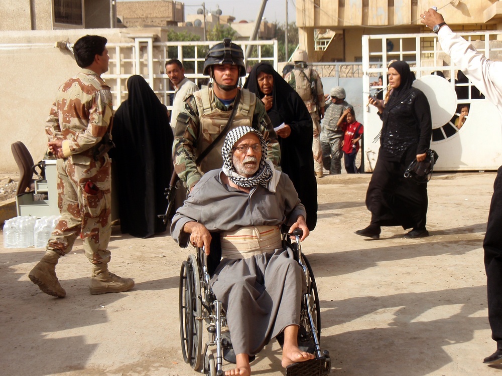 Iraqi army takes lead in largest medical event in Ghazaliyah