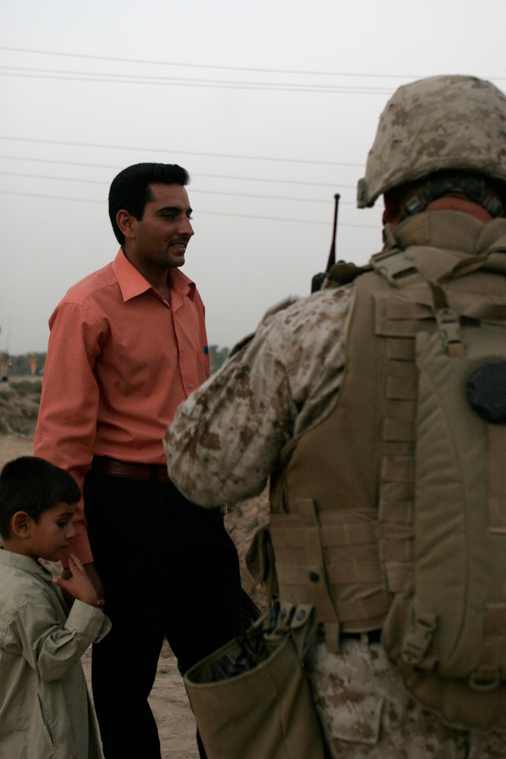 Marines Help Iraqis Build for Their Future in Fallujah