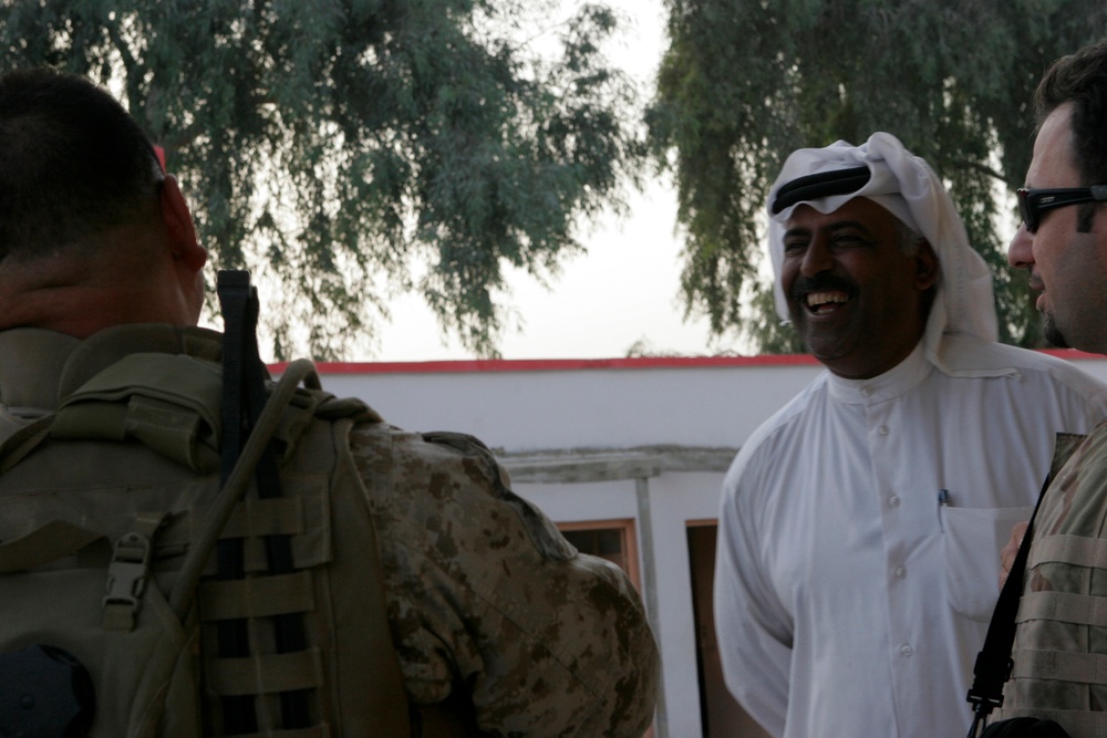 Marines Help Iraqis Build for Their Future in Fallujah