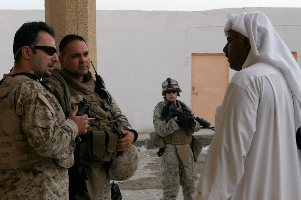 Marines Help Iraqis Build for Their Future in Fallujah