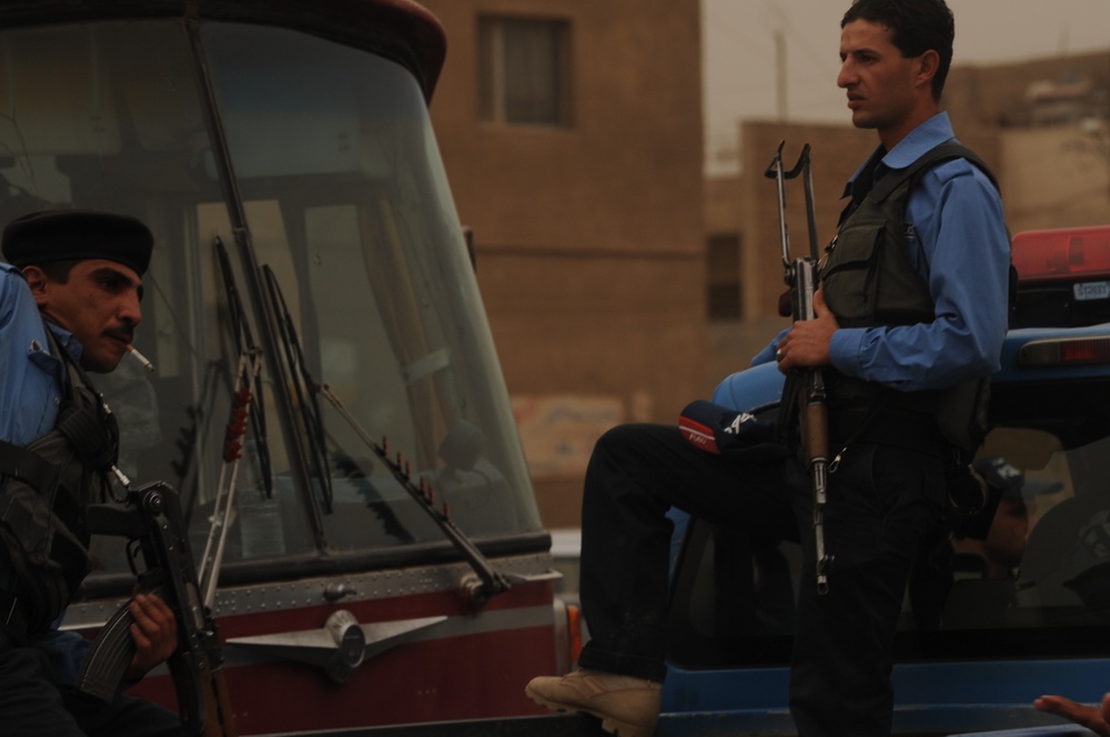 Detainee release in eastern Baghdad