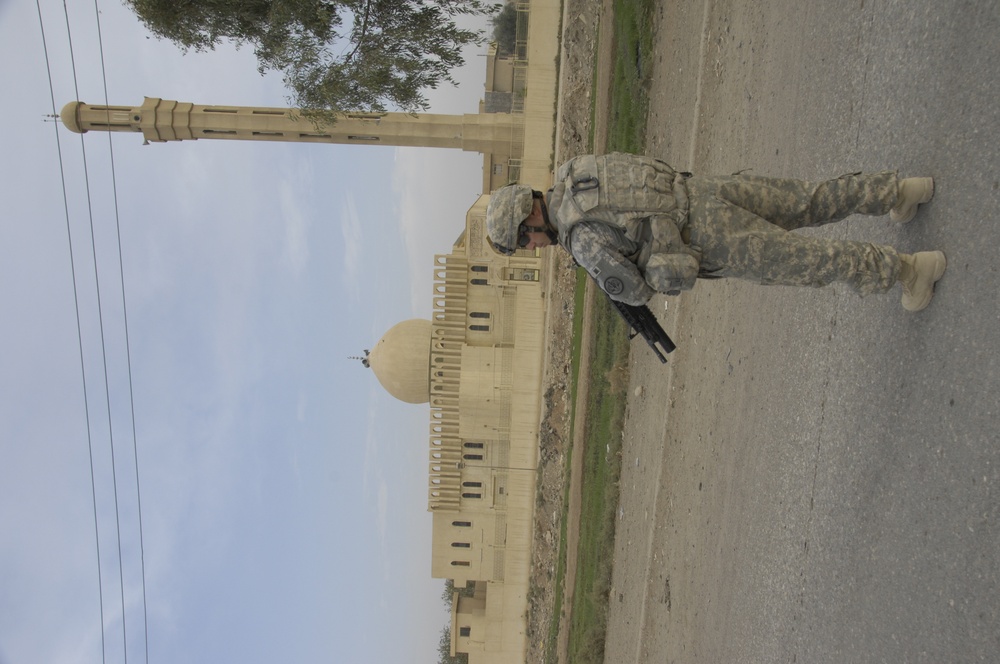 U.S. forces search car