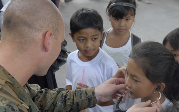 U.S. Marine Corps Community Relations Event in the Philippines