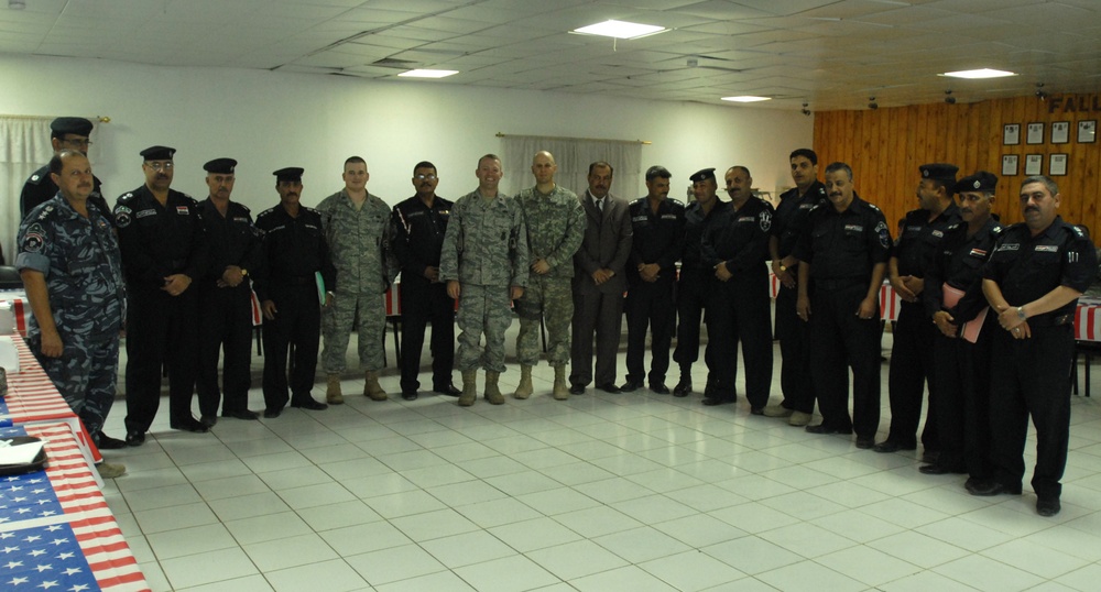 Airmen assume Iraqi Police Transition Team responsibilities in Rashid