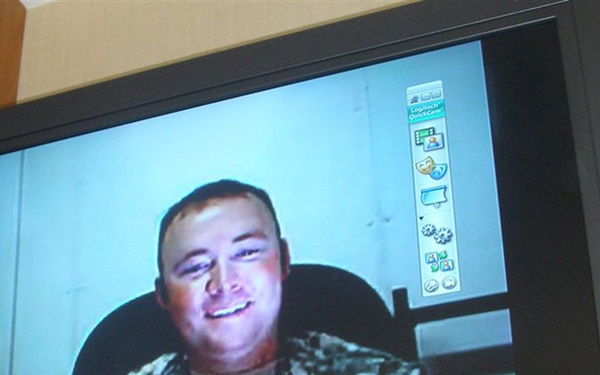 Deployed soldier 'makes it home' for daughter's birth virtually
