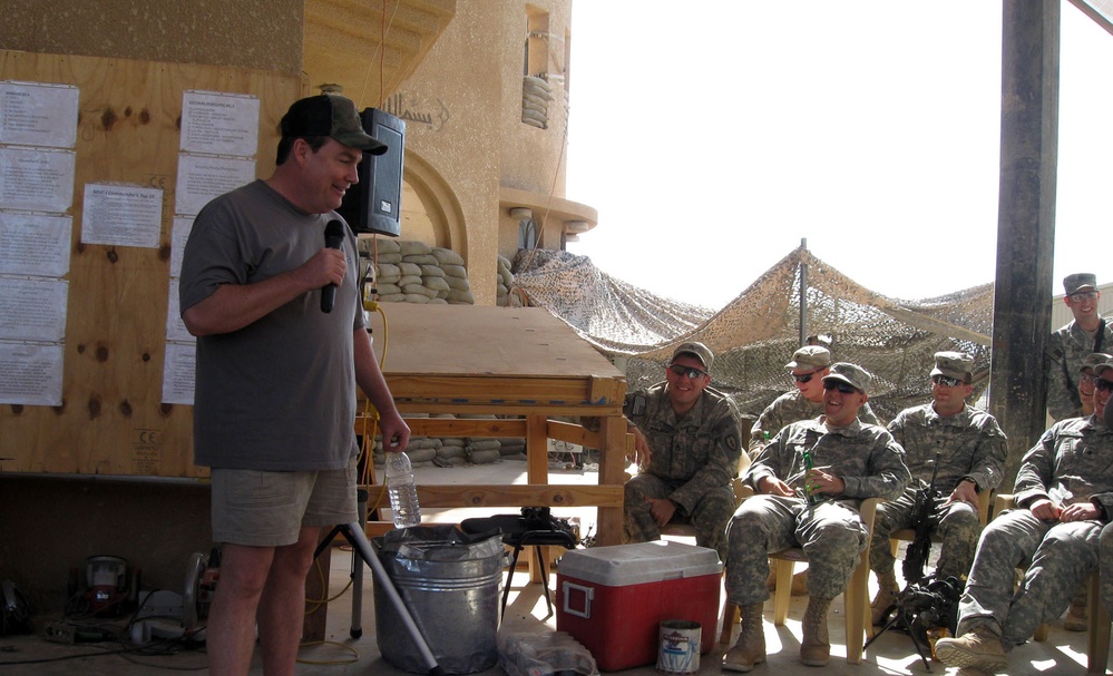 Headhunter Soldiers Let Loose When Comics Come to Town