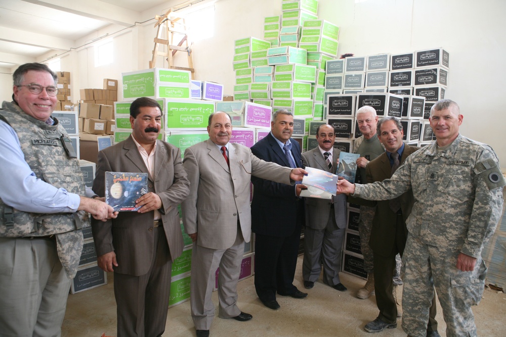 Ramadi children to receive donated school books