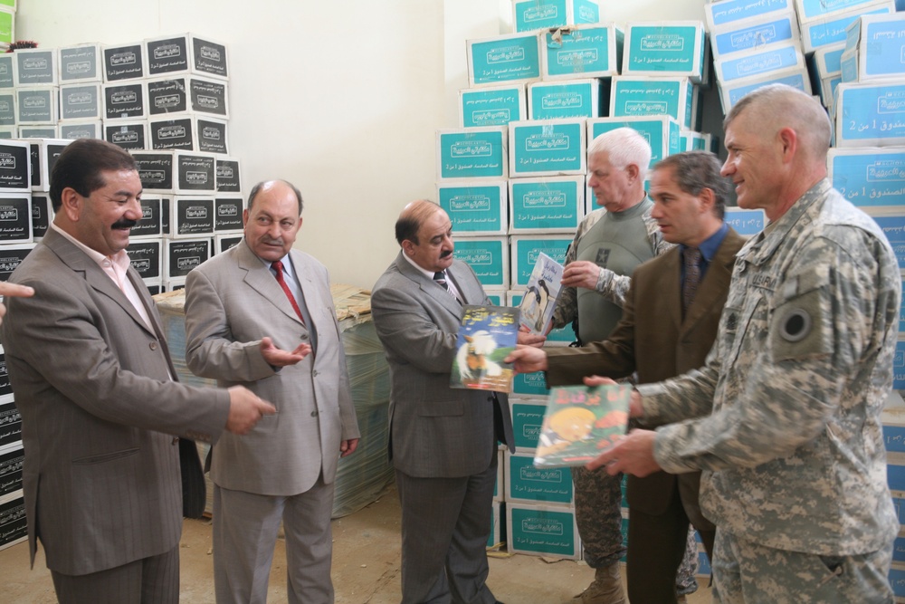 Ramadi children to receive donated school books