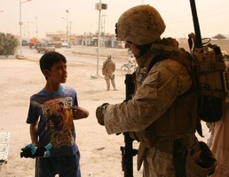 Marines Reach Out to Small-Town Kids