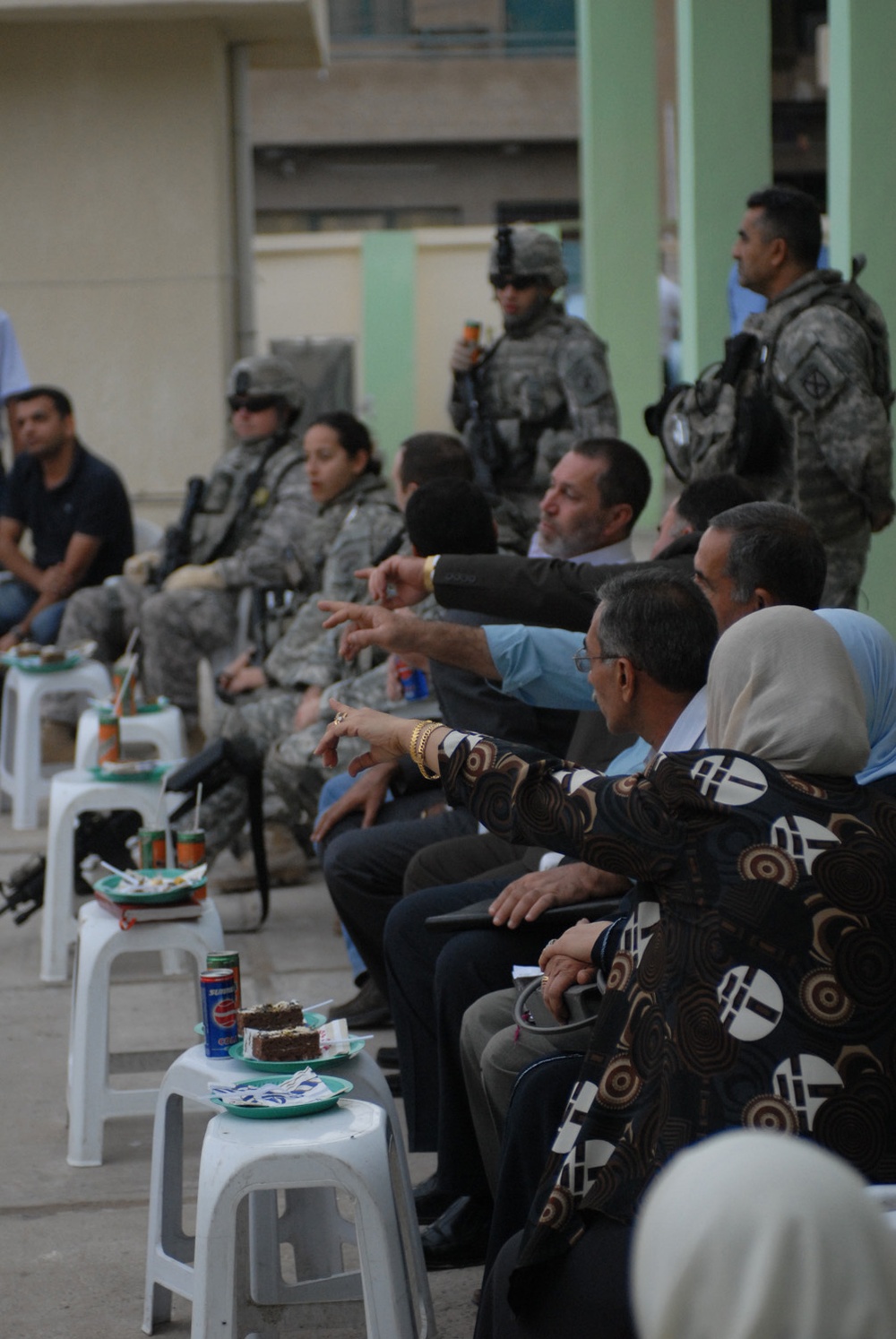 School reopens in West Adhamiyah