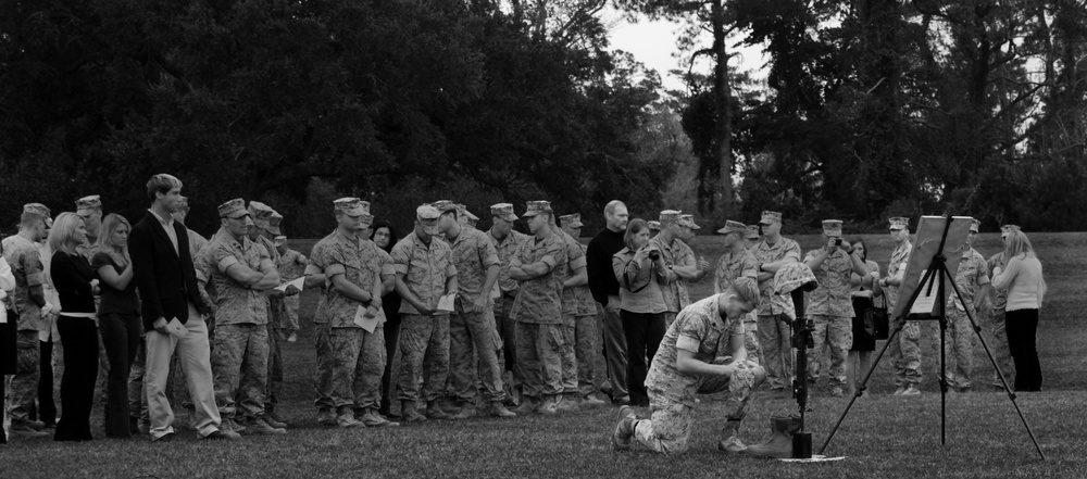 1st Battalion, 6th Marine Regiment Remembers Fallen Marines