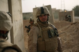 Infantry Marines supplement security platoon