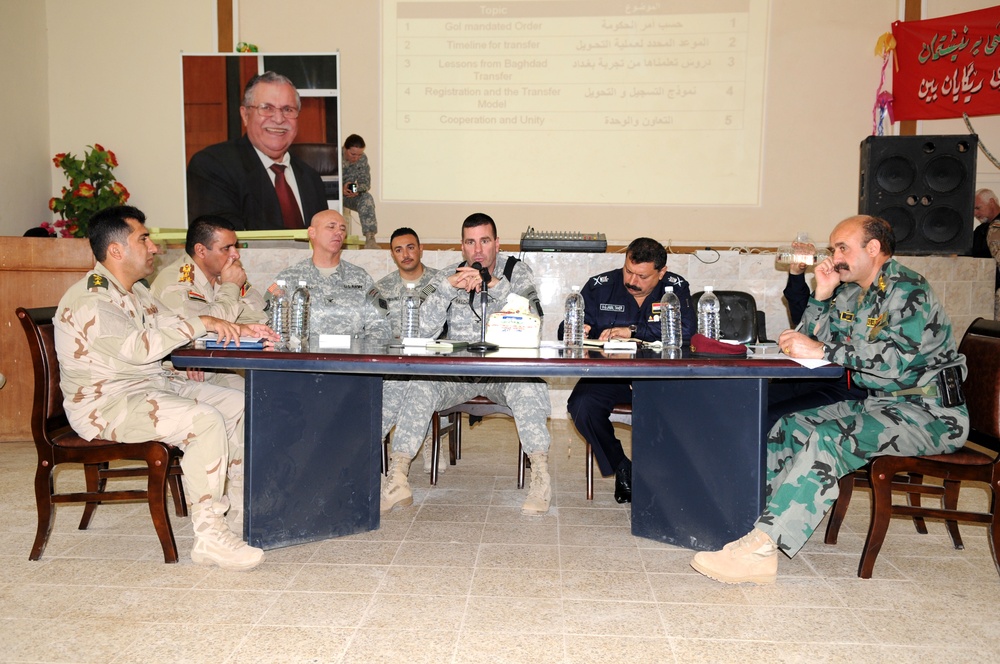 Sons of Iraq conference