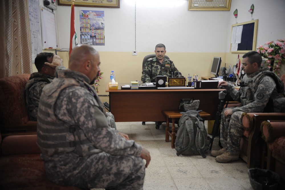 Grim Troop patrol in Hammam Al Alill