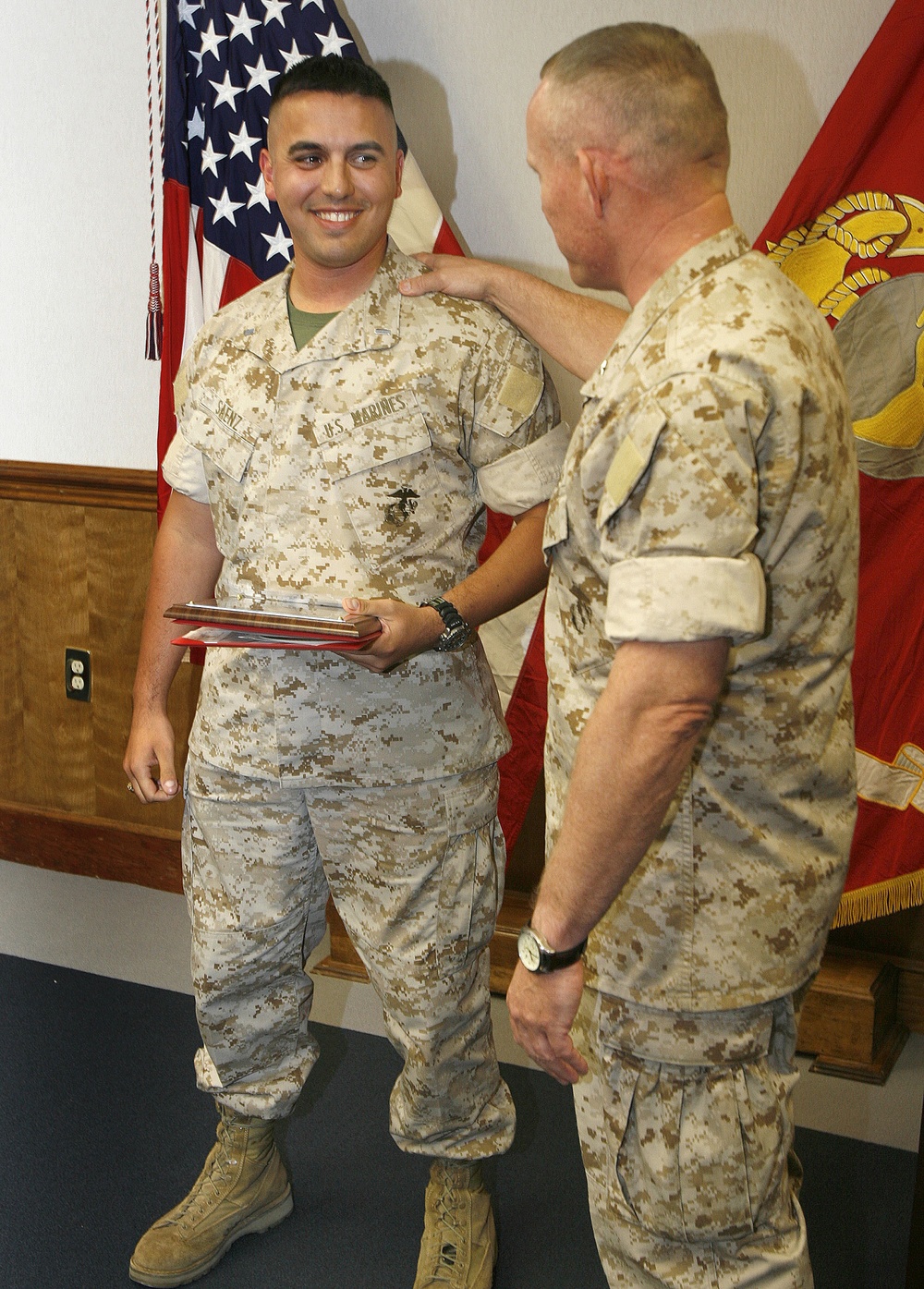 II Marine Expeditionary Force (Forward) Aide-de-Camp Nabs Marine Corps Engineer Association Award