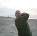 Master Sergeant shows off his golf skills