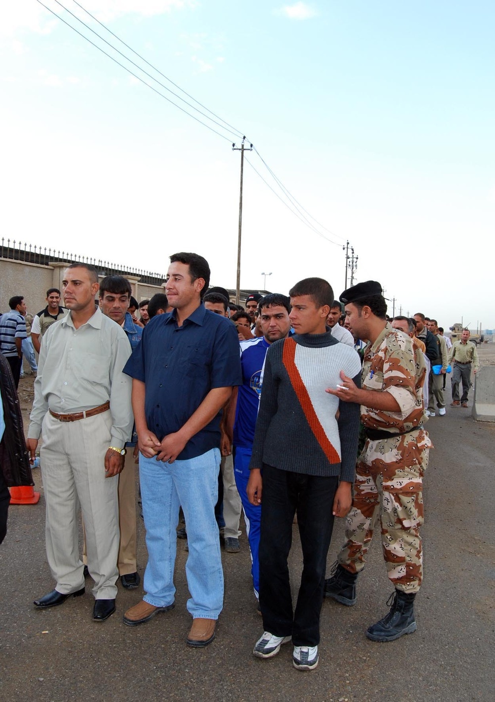 600  Sons of Iraq arrive for Iraqi police training