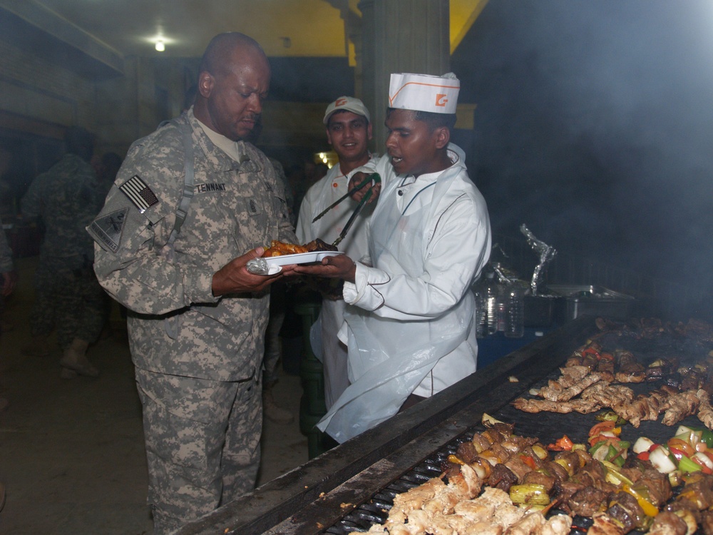 Command Sergeant Major Hill Says Goodbye