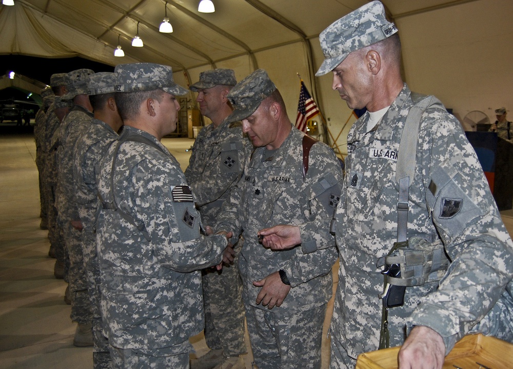 Combat Aviation Brigade Soldiers reach career milestone, pin Basic Aviation Badge