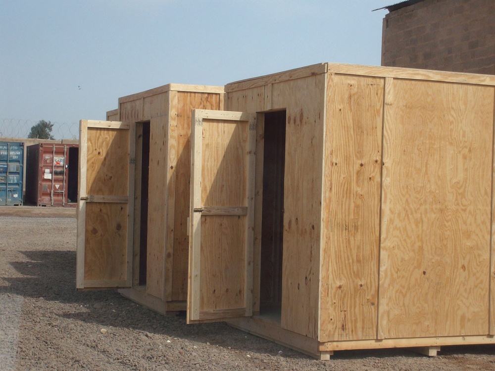 Mountaineers erect 24 cabins in eight days