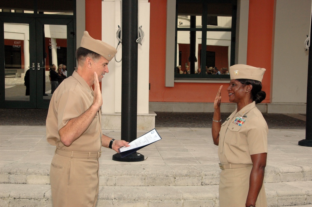 DVIDS News CNE Officer Promoted To Chief Warrant Officer 5