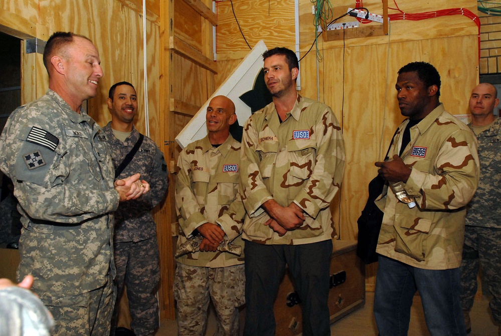 Striker Soldiers receive welcome treat for Halloween
