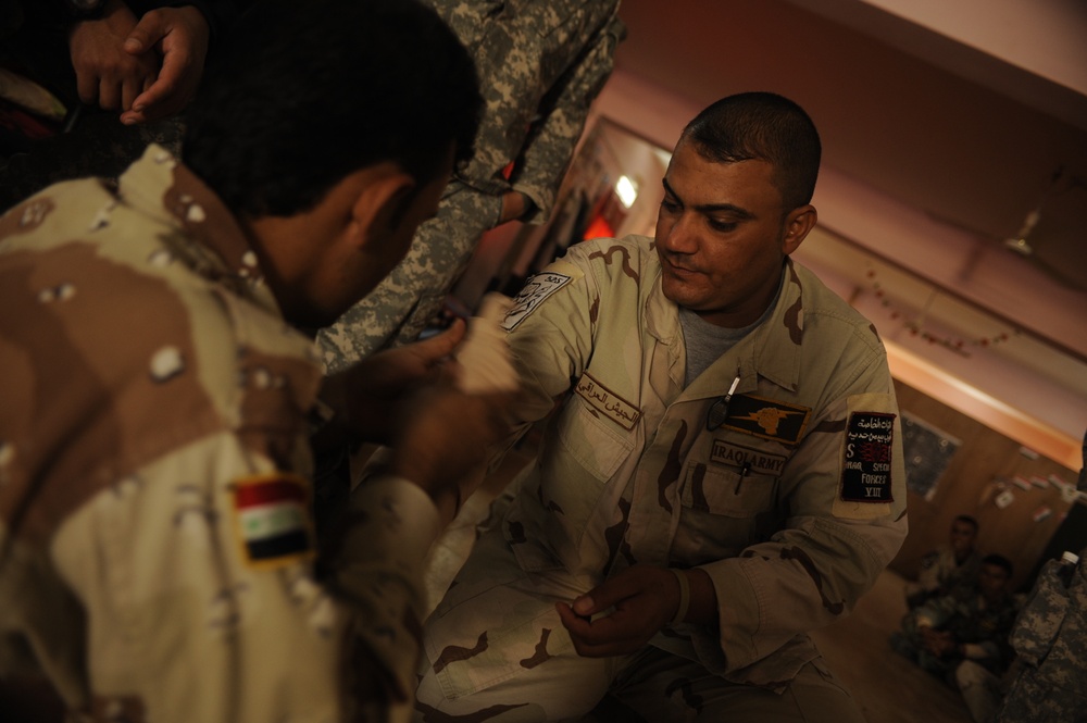 Iraqi Army First Aid Class