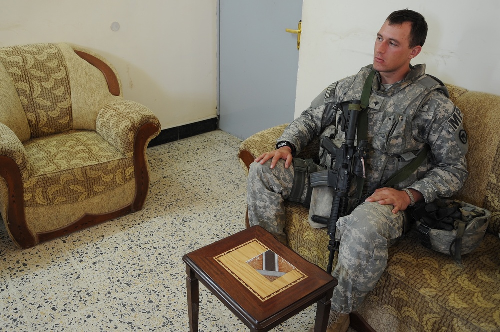 Iraqi Police in Balad, Iraq