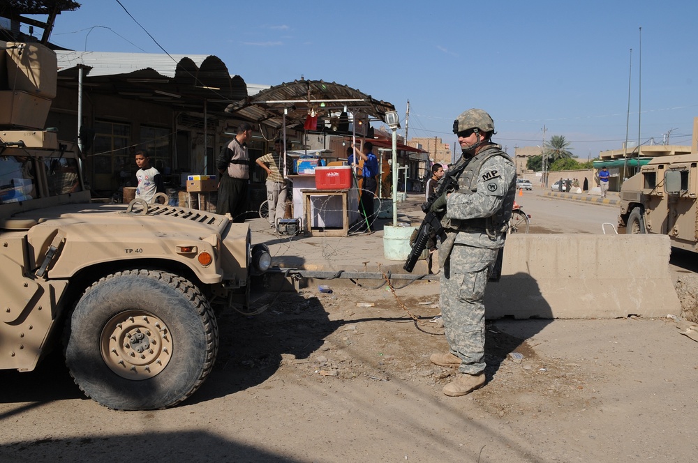 Iraqi Police in Balad, Iraq