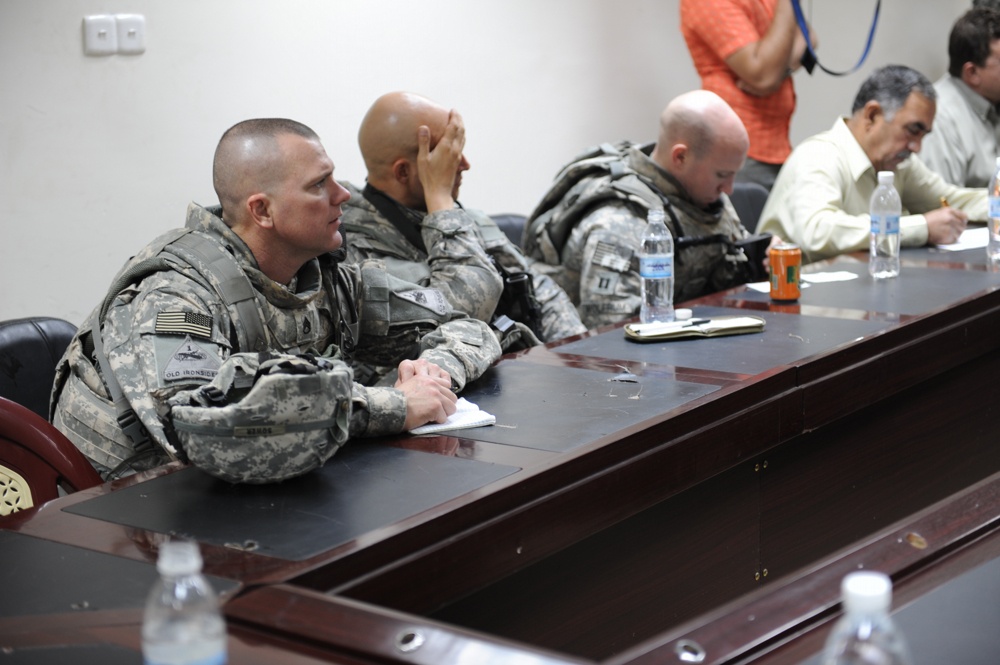 Agriculture meeting in Solomon Pak