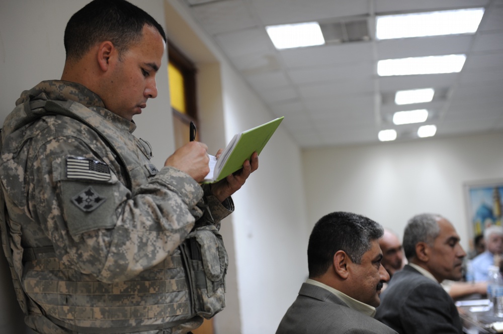 Agriculture meeting in Solomon Pak