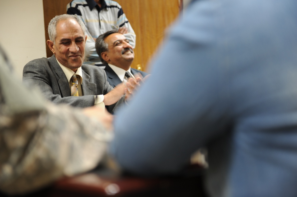 Agriculture meeting in Solomon Pak