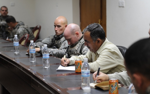 Agriculture meeting in Solomon Pak