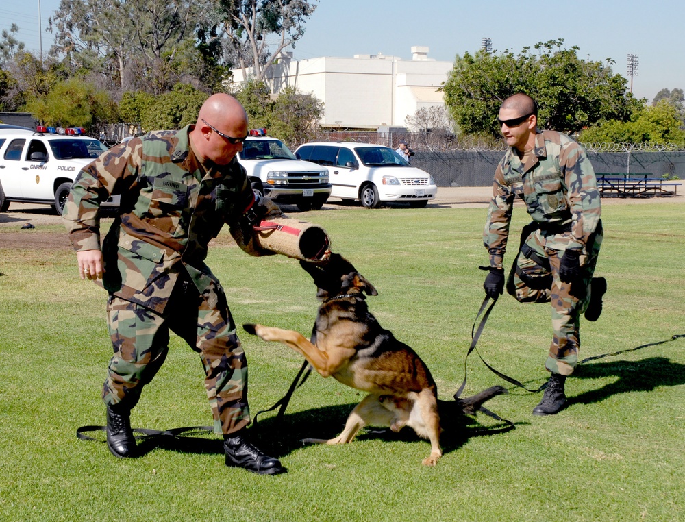 controlled aggression training at Naval Base San Diego