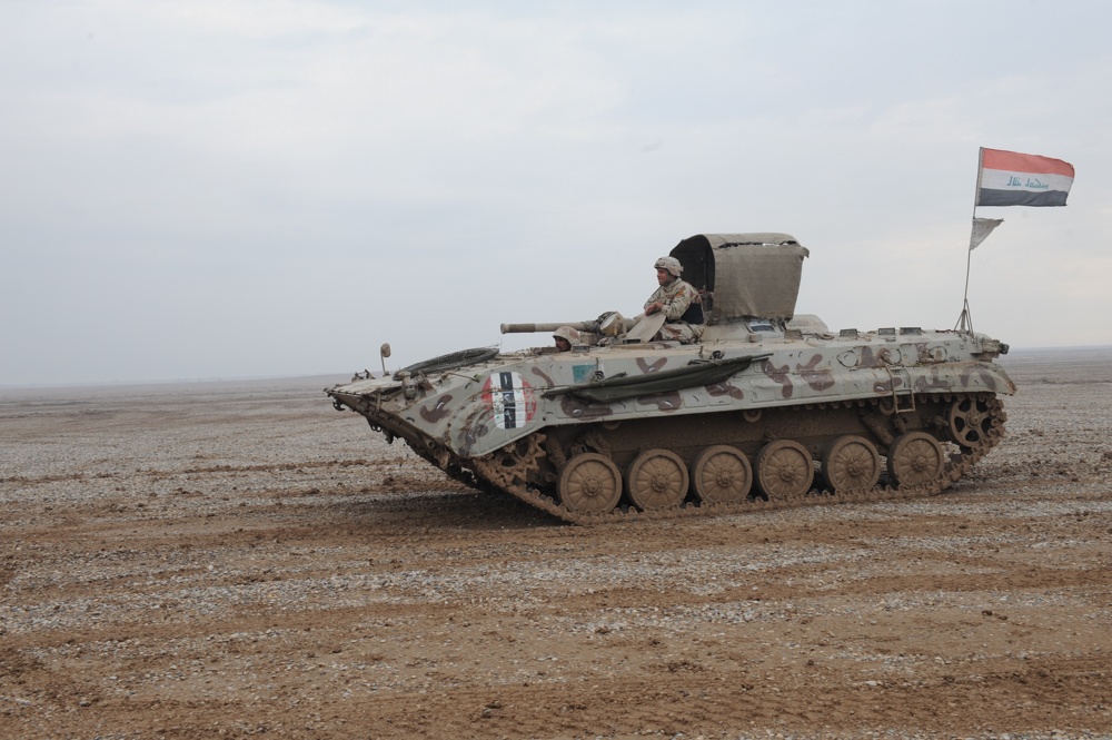 Iraqi Tank training