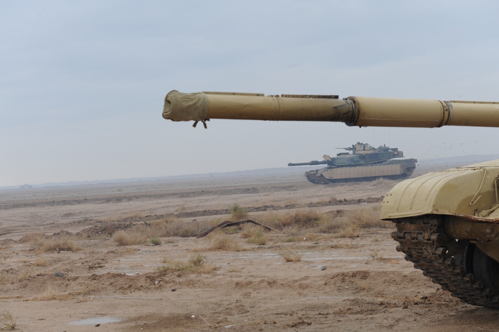 Iraqi Tank training