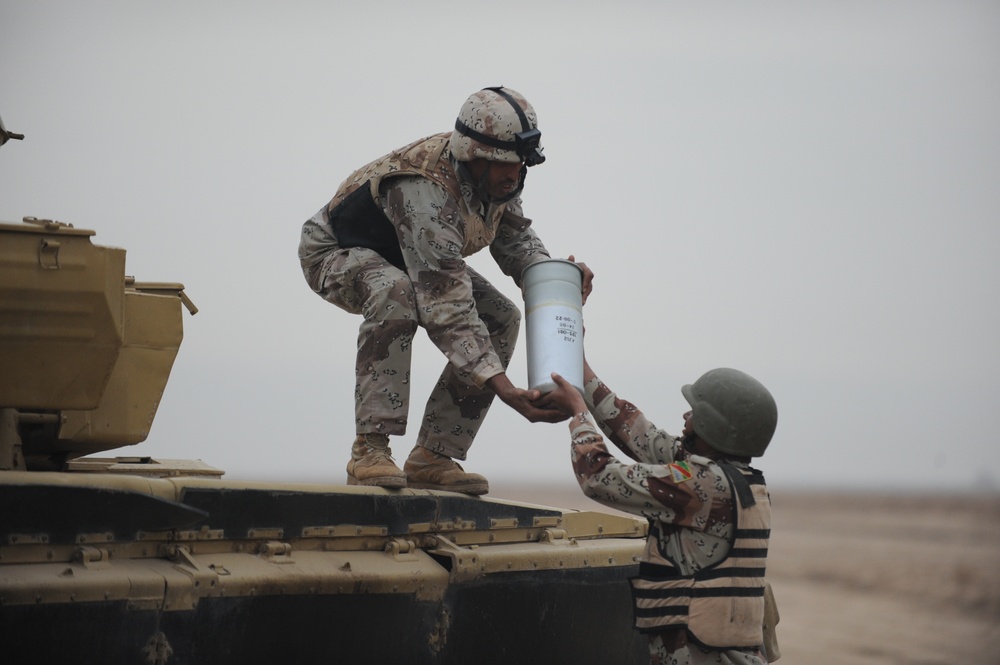 Iraqi Tankers Live Fire 2 days