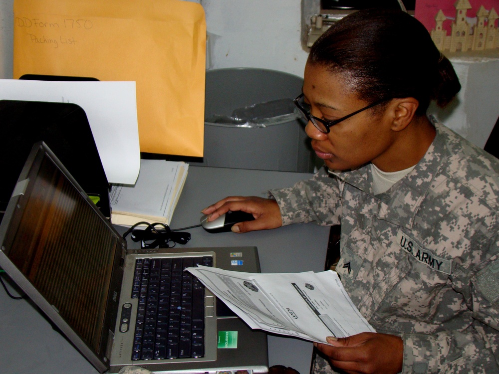 1038th Human Resources Personnel in Action