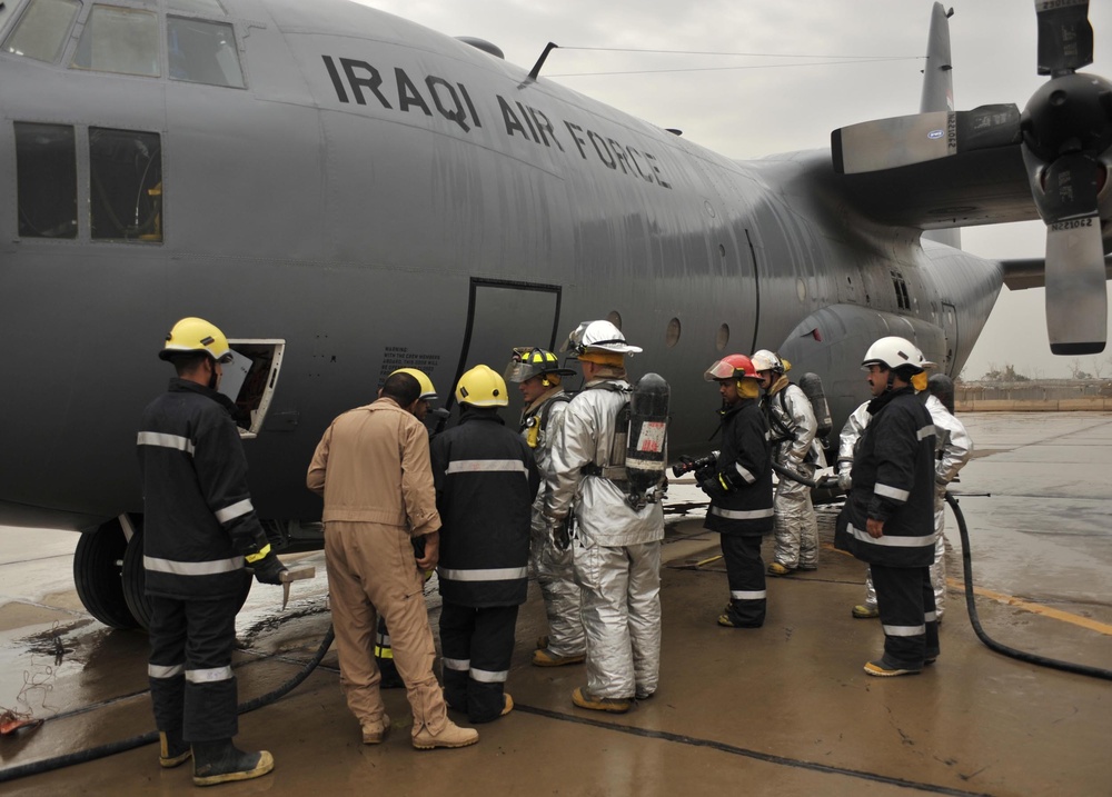 DVIDS - Images - Iraqi, American Firefighters Combine Forces For ...