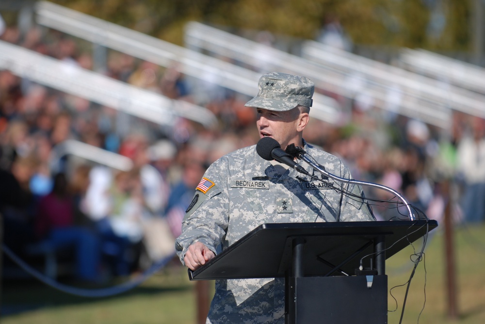 56th Infantry Brigade Combat Team Casing Ceremony