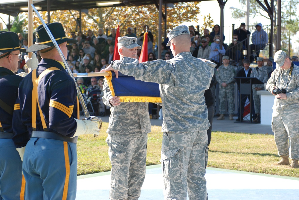 56th Infantry Brigade Combat Team Casing Ceremony