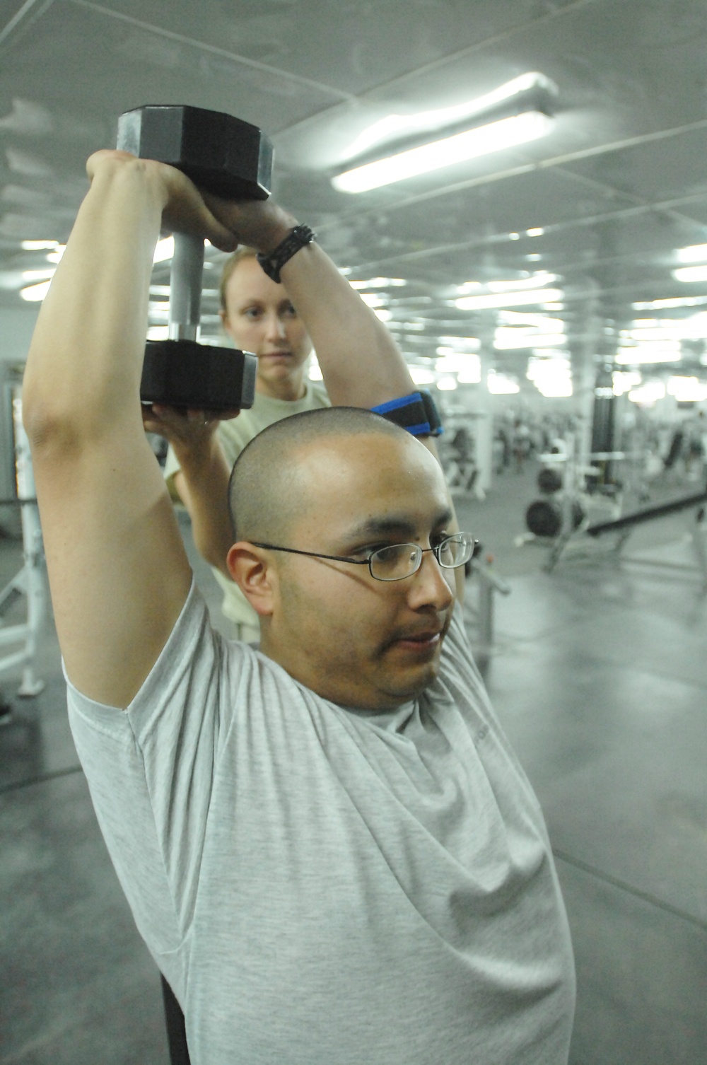 Deployed Airman helps others' fitness plans take shape