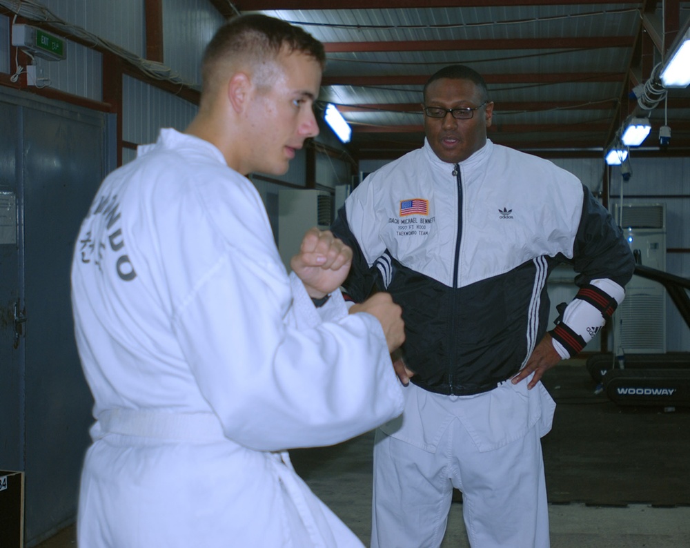 Soldier - Taekwondo champion - brings success to himself, MND-B mission