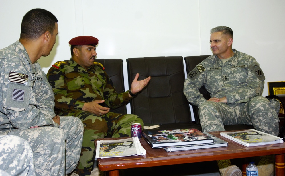 3rd Infantry Division commander visits deployed Soldiers