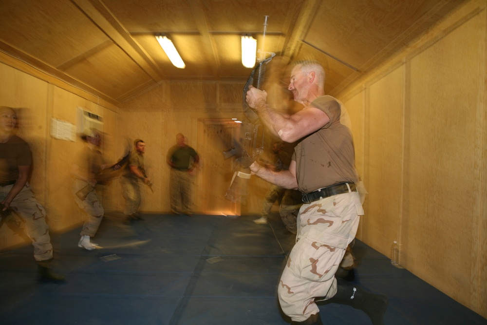 Naval Mobile Construction Battalion 27 Seabees attend Marine Corps Martial Arts Program Training