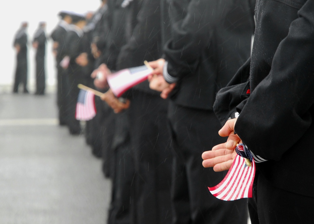 Operations of USS Peleliu