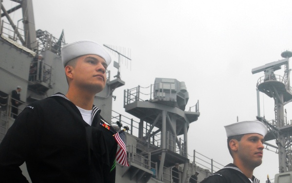 Operations of USS Peleliu